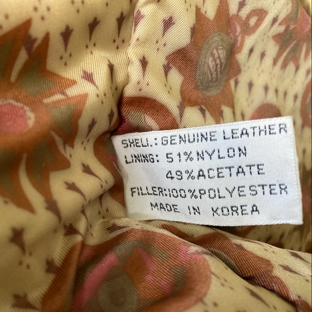 *HP* Hill&Archer, Vintage Bomber Leather Jacket, 44 - Picture 3 of 16